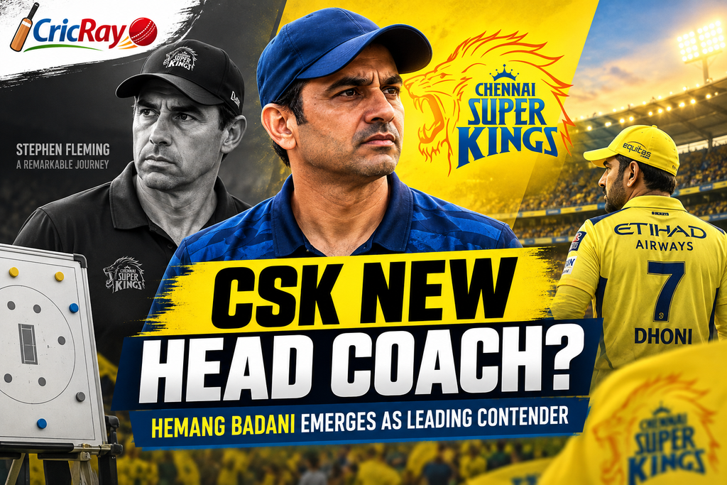 CSK new head coach update featuring Hemang Badani