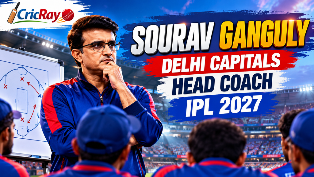 Sourav Ganguly Delhi Capitals head coach for IPL 2027
